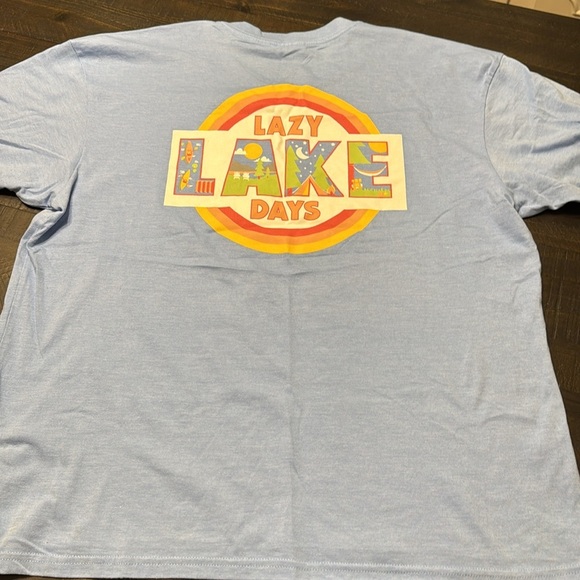 JADELYNN BROOKE Blue V-Neck T-Shirt Short Sleeve Women’s Size XL - Picture 3 of 7